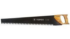 Ножовка для пеноблоков 600мм, 34 зубьев, TOPEX