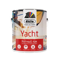 "Dufa" Лак YACHT яхтный полуматовый   750мл (6)