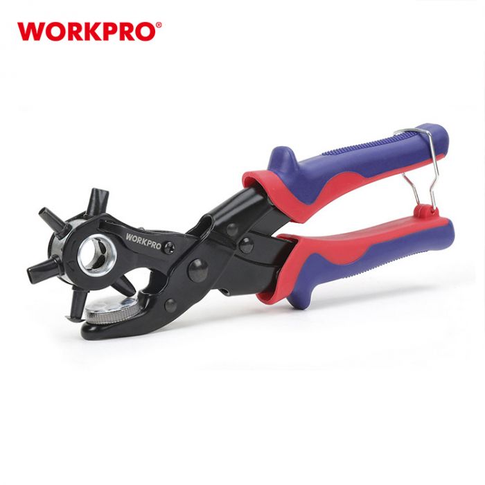 Дырокол для кожи с рычагом WORKPRO