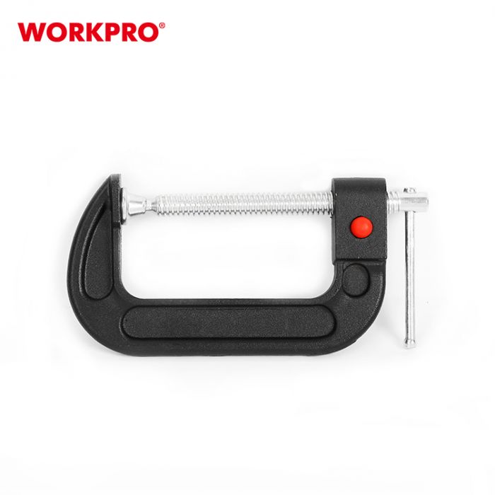 Зажим C-образный 100мм быстроразъемный WORKPRO