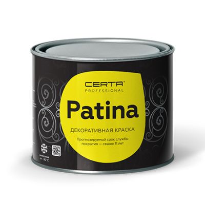 Краска защитно-декоративная 0,5кг CERTA-PATINA