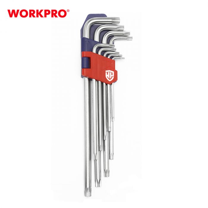 Набор ключей TORX LONG 9шт WORKPRO