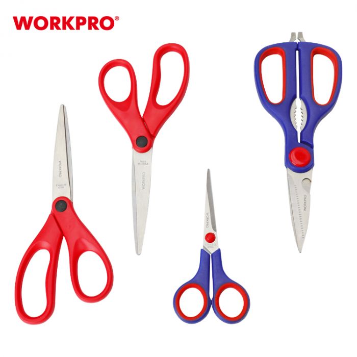 Набор ножниц 4шт WORKPRO