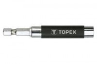 Зажим для наконечников 80 мм, 1/4" TOPEX
