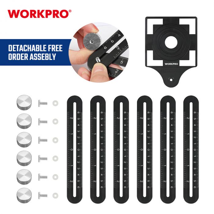 Линейка измерительная многоугловая WORKPRO
