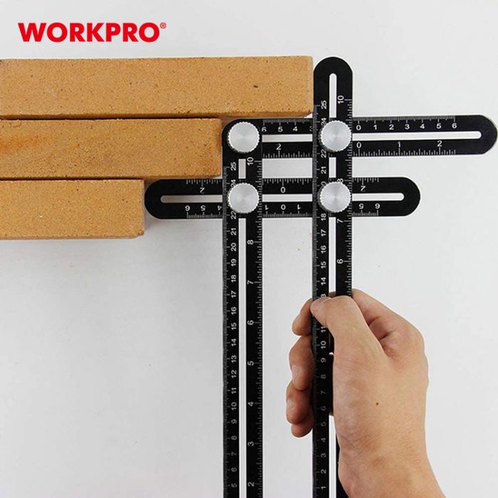 Линейка измерительная многоугловая WORKPRO
