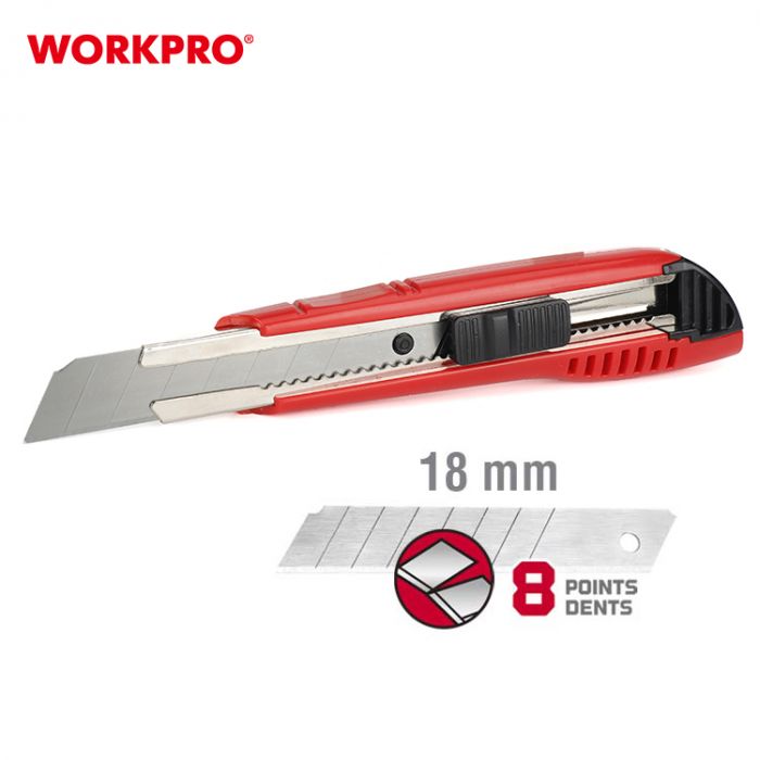 Нож отрезной 18мм WORKPRO