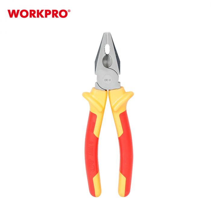 Щипцы комбинированные с изоляцией 200мм WORKPRO