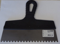 Зубчатый шпатель 8x8 мм, пластмассовая рукоятка (200-250 мм) Color Expert