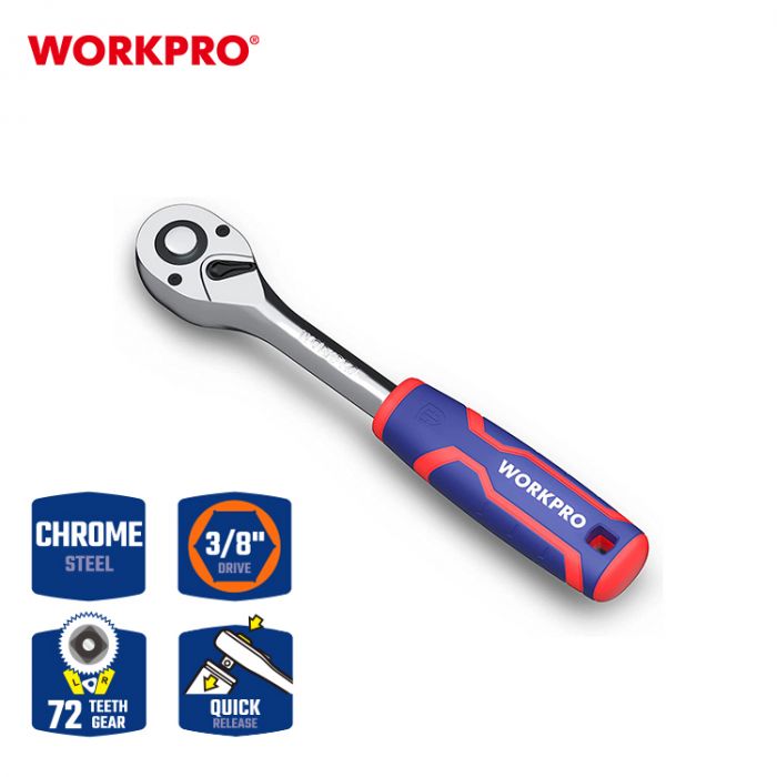 Ключ трещеточный 2к 3/8" WORKPRO