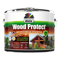"Dufa" Пропитка WOOD PROTECT для защиты древесины; дуб 10л (1)