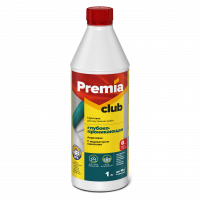 Грунтовка PREMIA CLUB глубокопроникающая для внутренних работ, бутылка 1 л