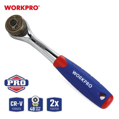 Ключ трещеточный 3/8" 2х скоростной WORKPRO, WP271013