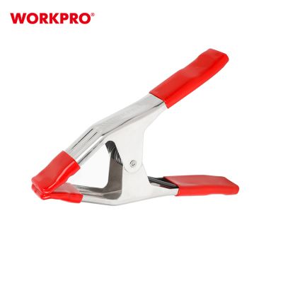 Строительная струбцина прищепка 75 мм, WP232008, WORKPRO