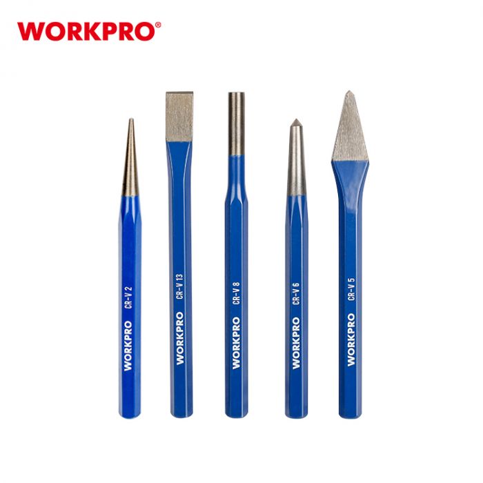 Набор выколоток 5шт WORKPRO, WP201303