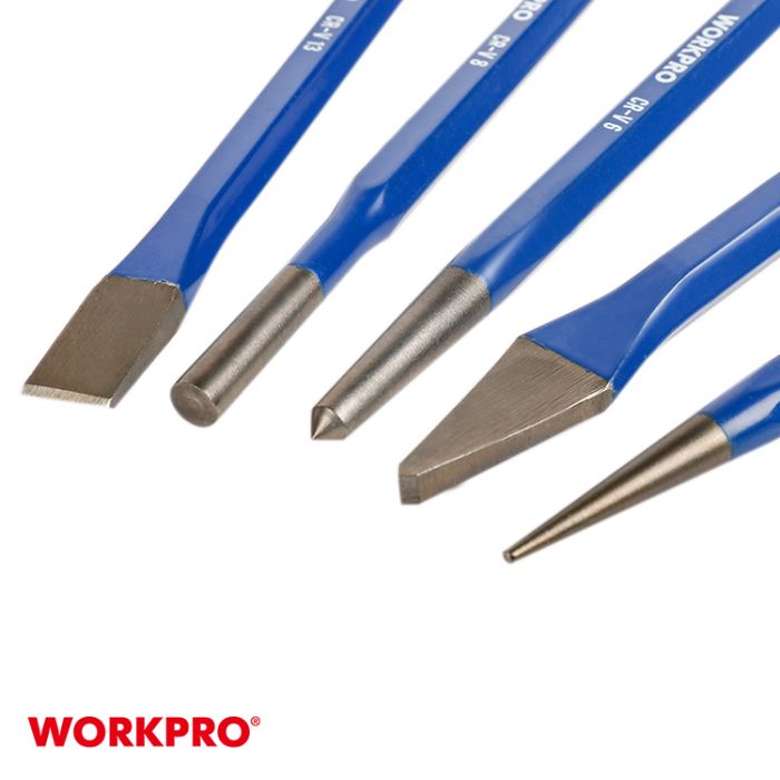 Набор выколоток 5шт WORKPRO, WP201303