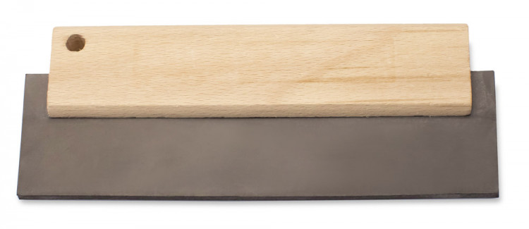 Резин. шпатель для швов,180мм, деревянная ручка Color Expert