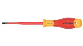 Отвертка изолированная шлицевая 1,2х6,5х150мм WORKPRO