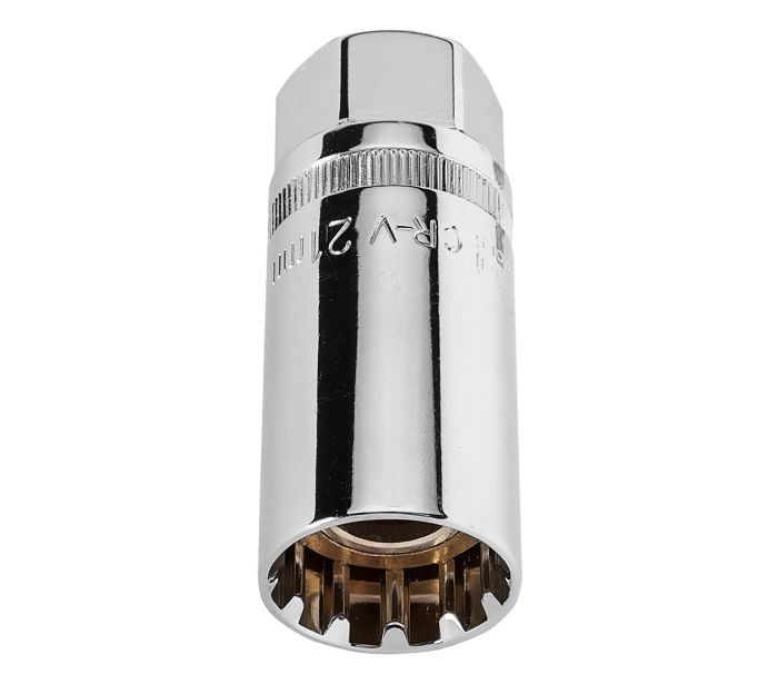 Головка сменная свечная 1/2" 21мм, NEO
