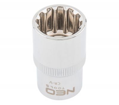 Головка сменная  Spline 1/2" 14мм, NEO