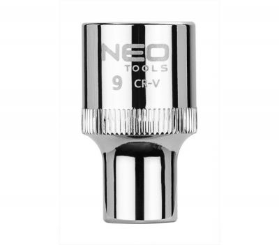 Головка сменная 6-гранная 1/2" 9мм, NEO
