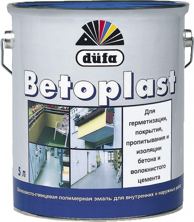 "Dufa" Эмаль BETOPLAST для бетона 1,9 кг