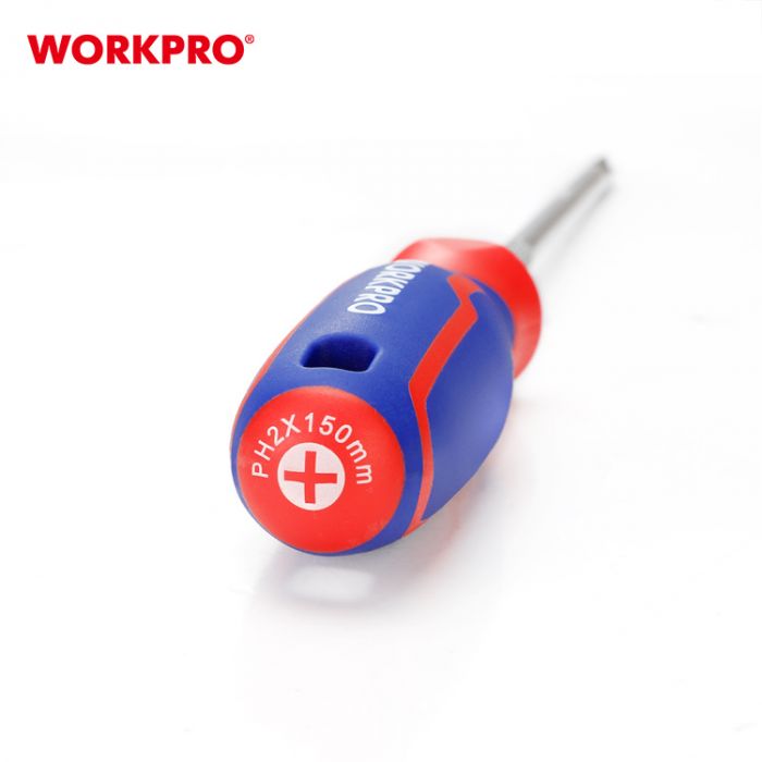 Отвертка Phillips CR-V PH2x150мм WORKPRO