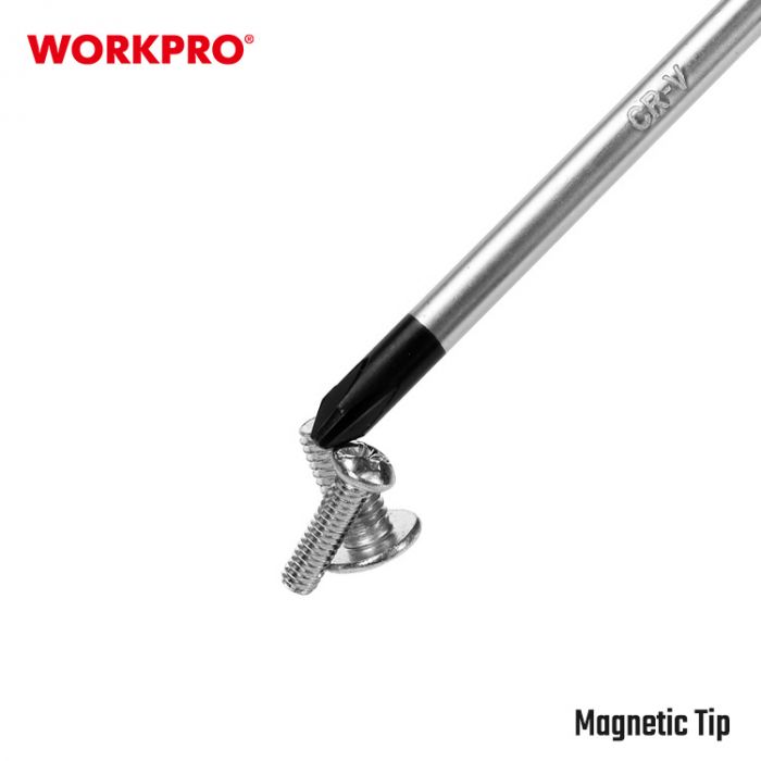 Отвертка Phillips CR-V PH2x150мм WORKPRO