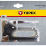 Степлер обивочный 6-14мм, скобы G TOPEX