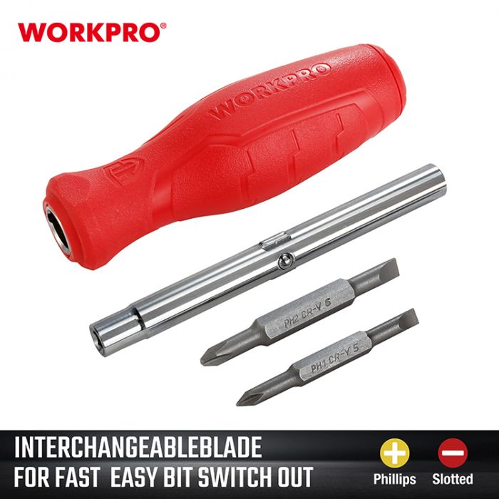 Отвертка 6-В-1 WORKPRO