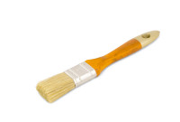 Кисть флейцевая 30мм, S9мм, смешанная светлая щетина, дерев.лак.ручка, Color Expert