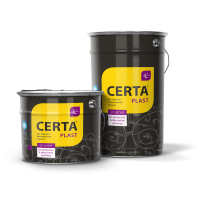 “CERTA-PLAST” грунт-эмаль “3в1” по ржавчине черный до 150°С 