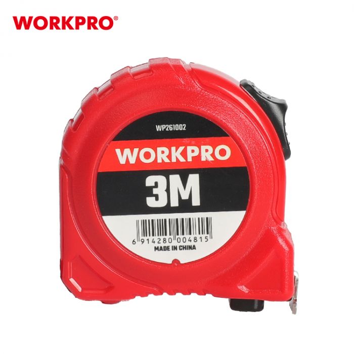 Рулетка пластиковая 3мx16мм WORKPRO