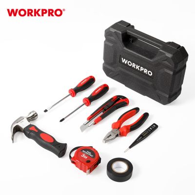 НАБОР ИНСТРУМЕНТОВ ДЛЯ ДОМАШНЕГО РЕМОНТА WORKPRO 8PC