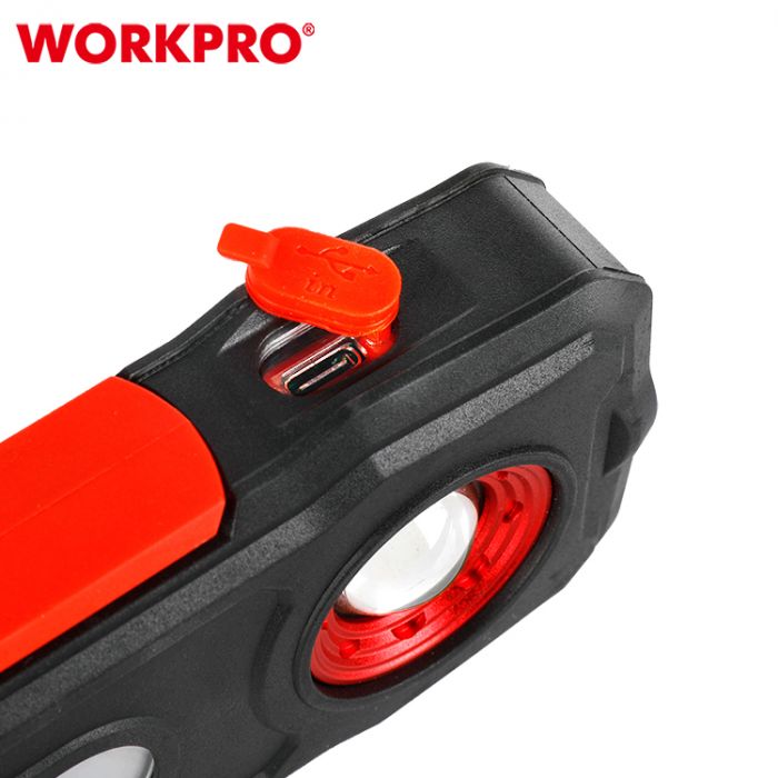 Фонарь рабочий перезаряжаемый 1200LM WORKPRO, WP352002
