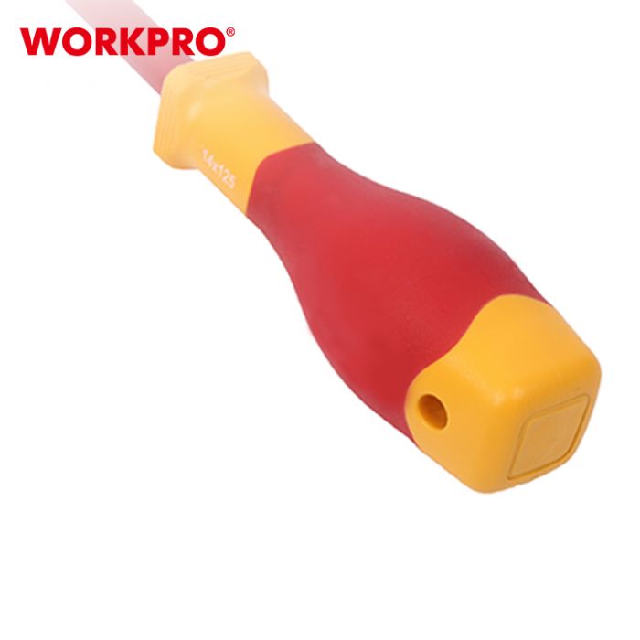 Торцевой гаечный ключ диэлектрический 12 х 125 мм, WP341017 WORKPRO
