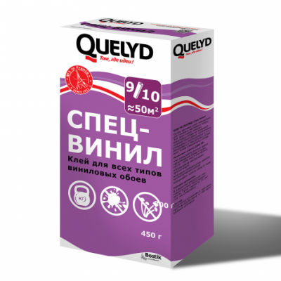  Клей обойный &quot;СПЕЦ-ВИНИЛ&quot; 450 гр, QUELYD