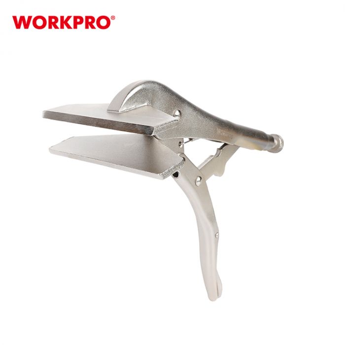 Клещи фиксирующие с-образные с плоским зажимом 250мм WORKPRO
