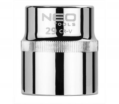 Головка сменная 6-гранная 1/2" 29мм, NEO