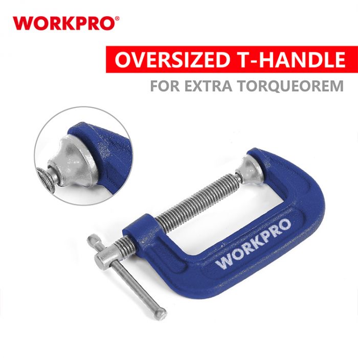 Зажим C-образный 50мм WORKPRO