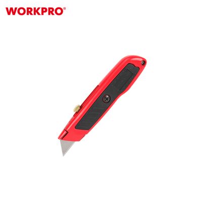 Нож строительный алюминиевый выдвижной 150x35x20мм WORKPRO