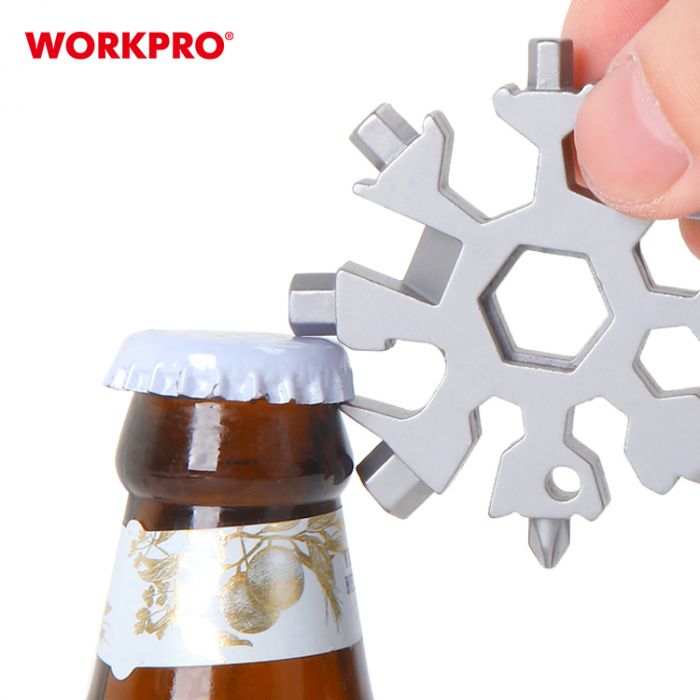 Инструмент многофункциональный снежинка 18-в-1 WORKPRO, WP221067