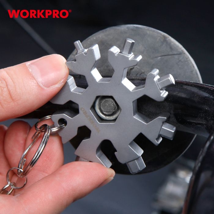 Инструмент многофункциональный снежинка 18-в-1 WORKPRO, WP221067