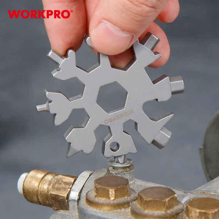 Инструмент многофункциональный снежинка 18-в-1 WORKPRO, WP221067
