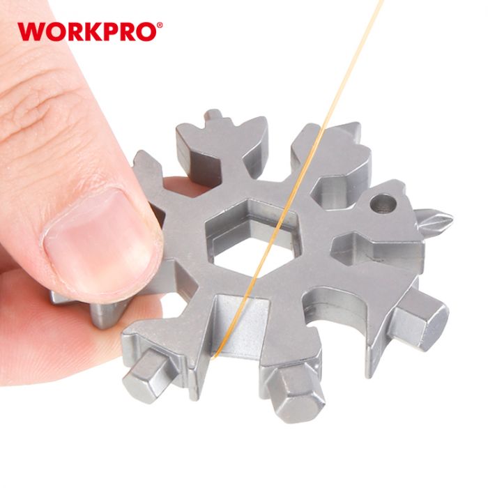 Инструмент многофункциональный снежинка 18-в-1 WORKPRO, WP221067