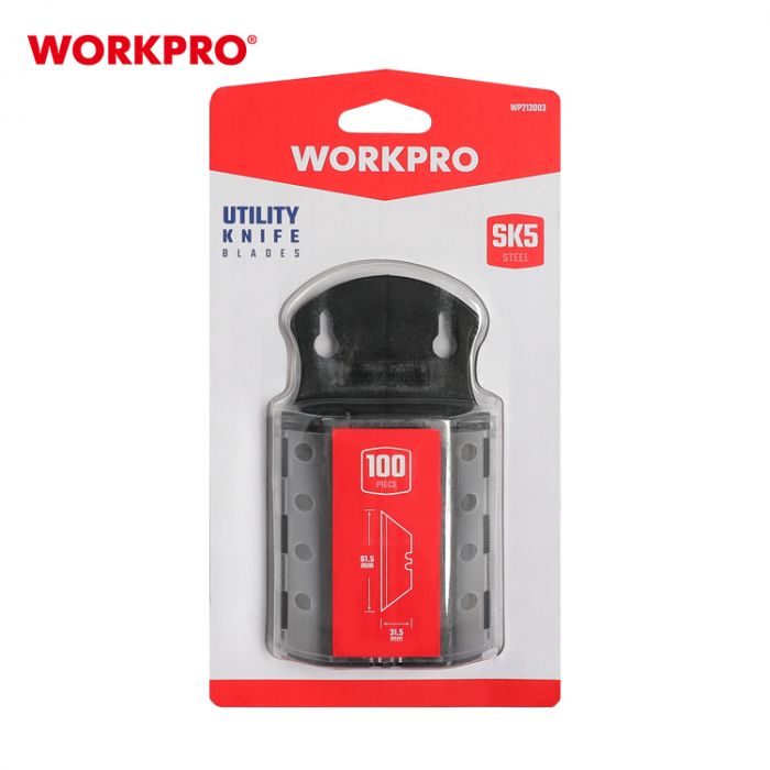 Набор лезвий для ножа универсального 100шт WORKPRO