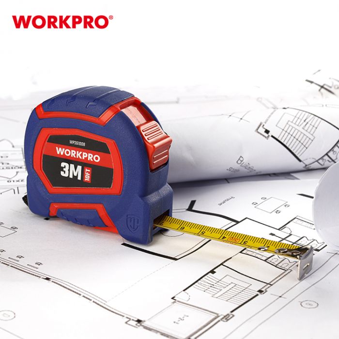 Рулетка с нейлоновым покрытием 3мx16мм WORKPRO
