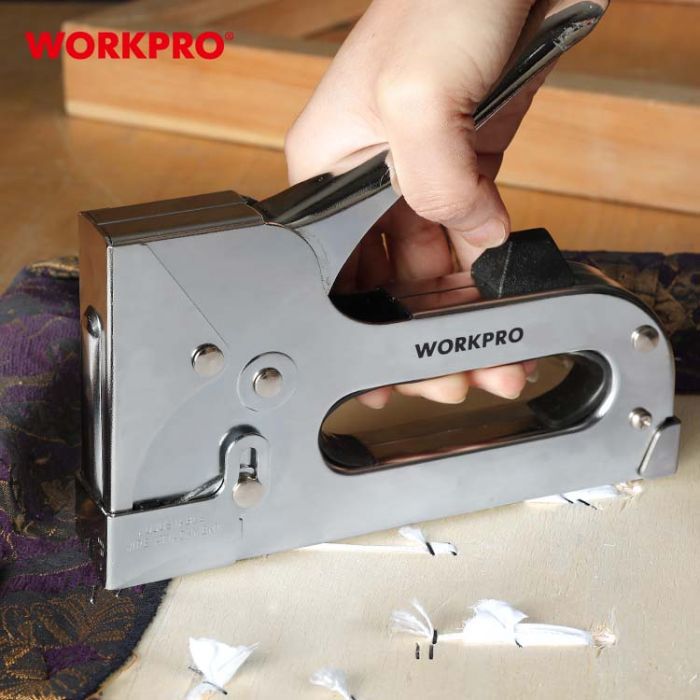Скобозабивной пистолет 4-14мм WORKPRO